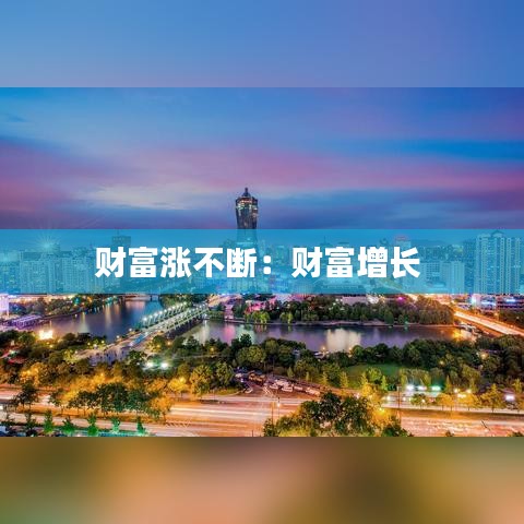 財富漲不斷：財富增長 