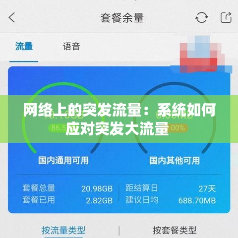 網(wǎng)絡(luò)上的突發(fā)流量：系統(tǒng)如何應(yīng)對(duì)突發(fā)大流量 