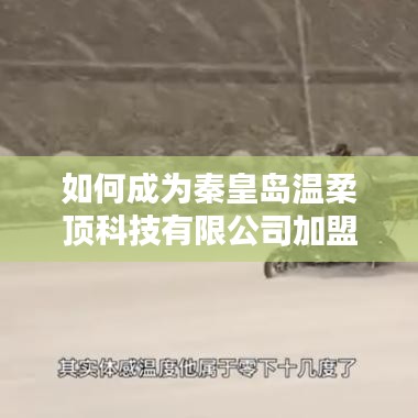 秦皇島溫柔頂科技加盟指南，如何成為優(yōu)質(zhì)合作伙伴？