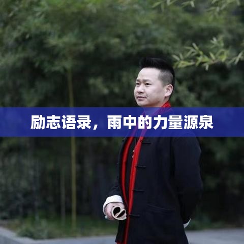 勵(lì)志語(yǔ)錄，雨中的力量源泉