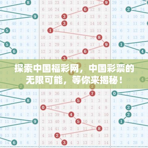 探索中國福彩網(wǎng)，中國彩票的無限可能，等你來揭秘！