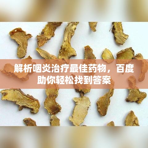 解析咽炎治療最佳藥物，百度助你輕松找到答案