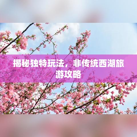 揭秘獨(dú)特玩法，非傳統(tǒng)西湖旅游攻略