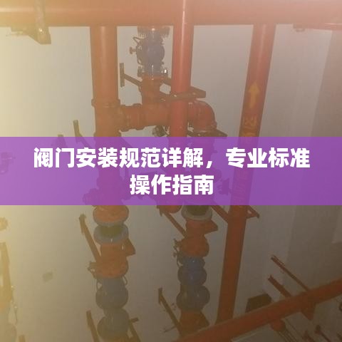 閥門安裝規(guī)范詳解，專業(yè)標(biāo)準(zhǔn)操作指南