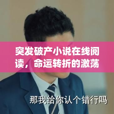 突發(fā)破產小說在線閱讀，命運轉折的激蕩之旅探索