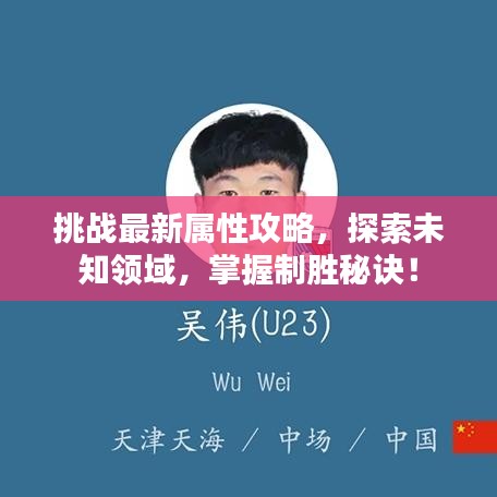 挑戰(zhàn)最新屬性攻略，探索未知領域，掌握制勝秘訣！